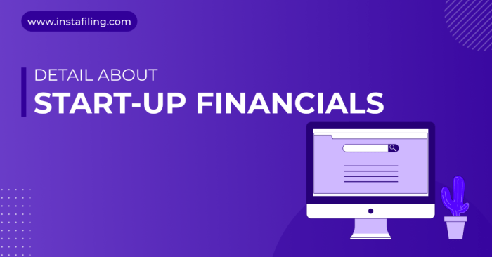 startup financials